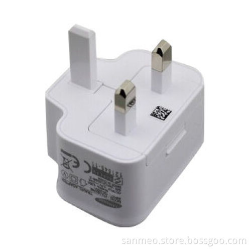 UK Travel Wall Charger Adapter for Samsung N7000 Galaxy Note i9220 i9228, Can Split, 1A/2A